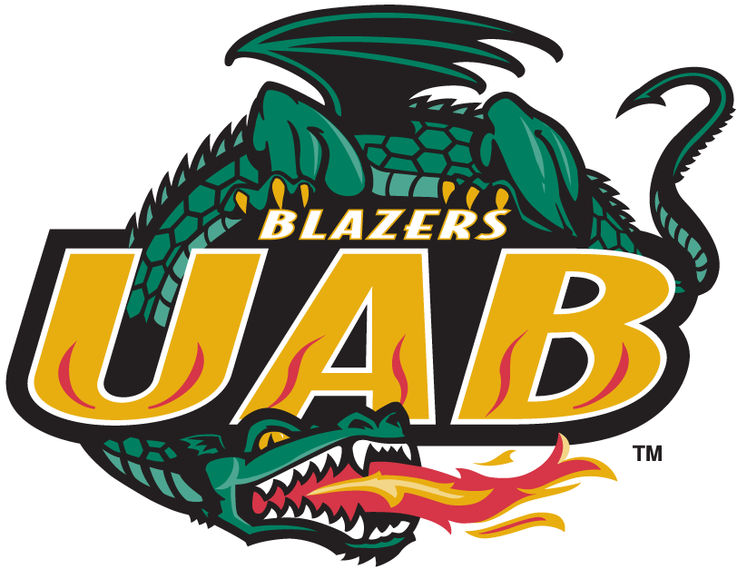 UAB Blazers 1996-Pres Alternate Logo v2 iron on transfers for fabric